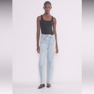 AGOLDE Criss Cross Upsized jean